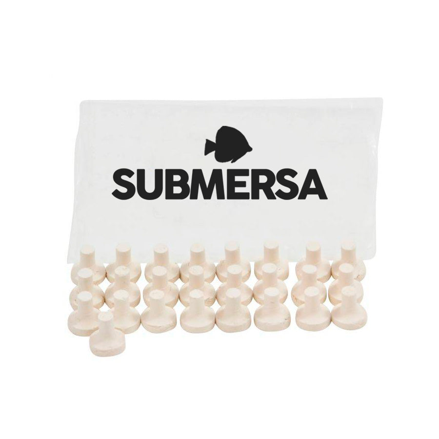 Large Coral Frag Plugs 30mm (20 uds.), Submersa