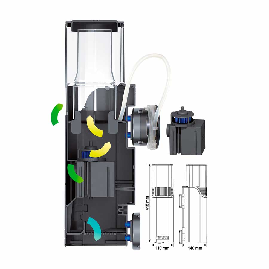 Skimmer Comline DOC 9012, Tunze