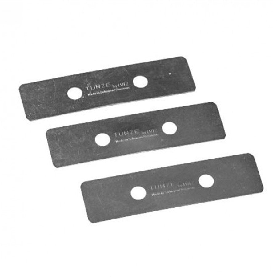 Cuchillas de Acero Fino 86 mm (3 uds.), Tunze