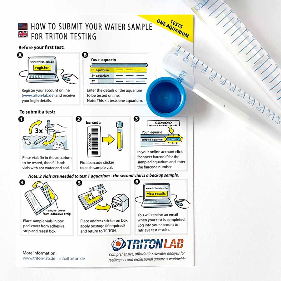 Teste ICP-OES, Tritão