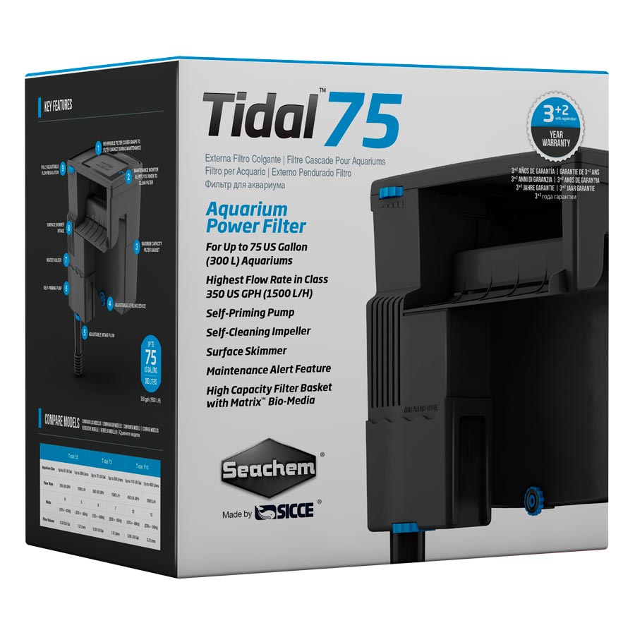 Filtro Tidal 75, Seachem
