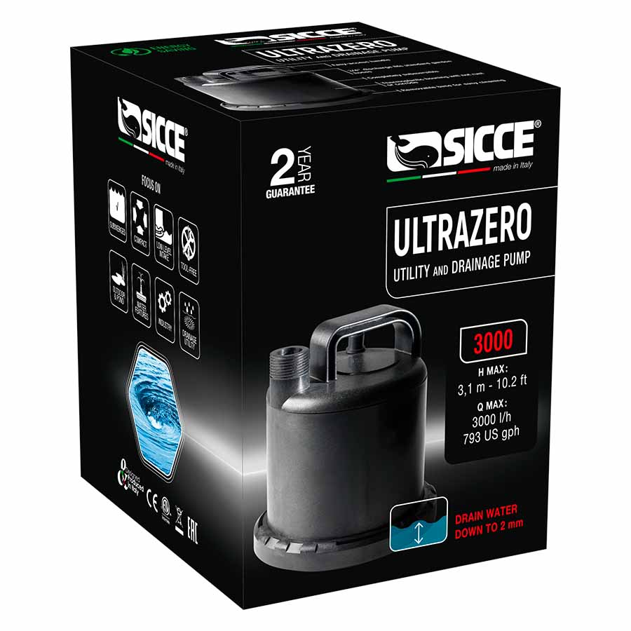 Bomba Ultra Zero (3000 L/h), Sicce