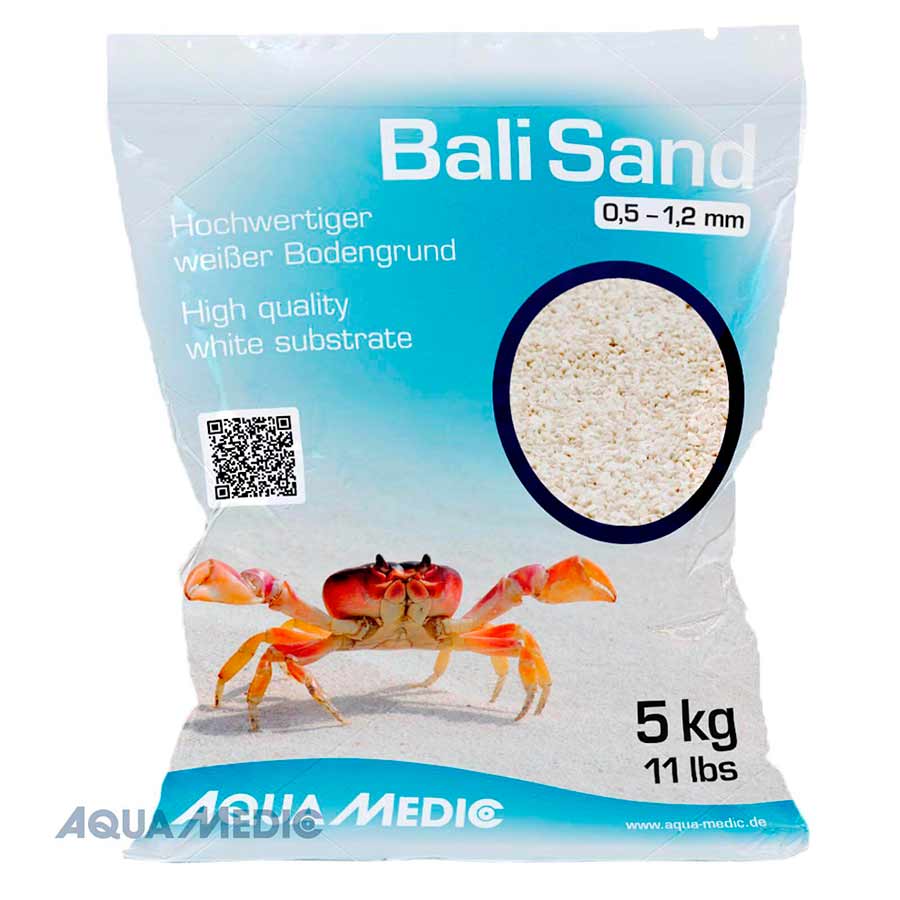 Areia Bali 0,5-1,2 mm (5 kg e 10 kg), Aquamedic