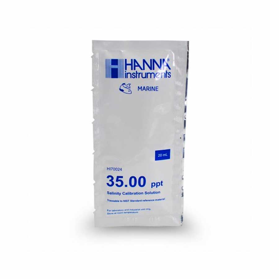 Solución Calibración Salinidad 35 ppt, Hanna